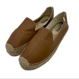 Soludos Camel Platform Smoking Espadrilles Size 7
